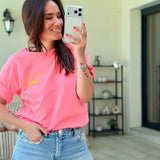 T-shirt Beach Club Corail