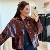 Veste Melina Bordeaux