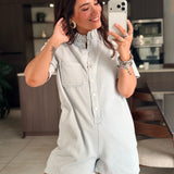 Combi-short Lana Bleue