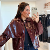 Veste Melina Bordeaux
