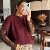 Pull Mathieu Bordeaux
