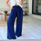 Pantalon David Bleu marine