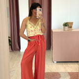 Pantalon Arlo Terracotta