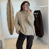 Pull Henri Taupe