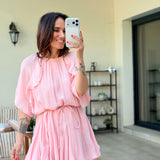 Robe Romane Rose