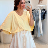 T-shirt Elian Jaune