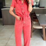 Combinaison Pauline Corail