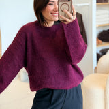 Pull Malo Aubergine