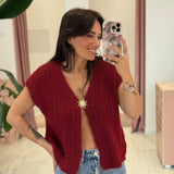Gilet Mael Bordeaux