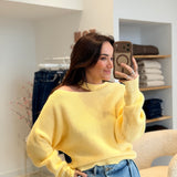 Pull Léandre Jaune