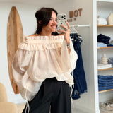 Blouse Albane Écrue