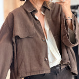 Veste Charlie Marron