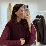 Pull Elio Bordeaux