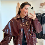 Veste Melina Bordeaux