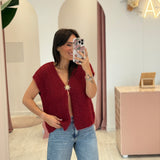 Gilet Mael Bordeaux