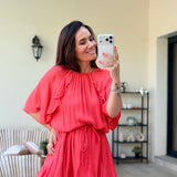 Robe Romane Corail