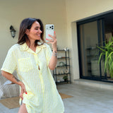 Combi-short Elise Jaune