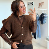 Gilet Cyrus Marron