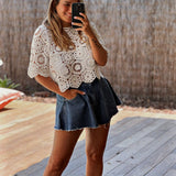 Iris shorts Dark blue