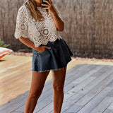 Iris shorts Dark blue