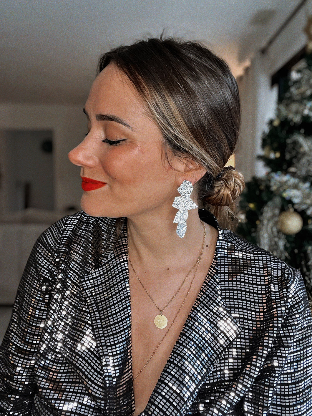 Silver Giulia Earrings